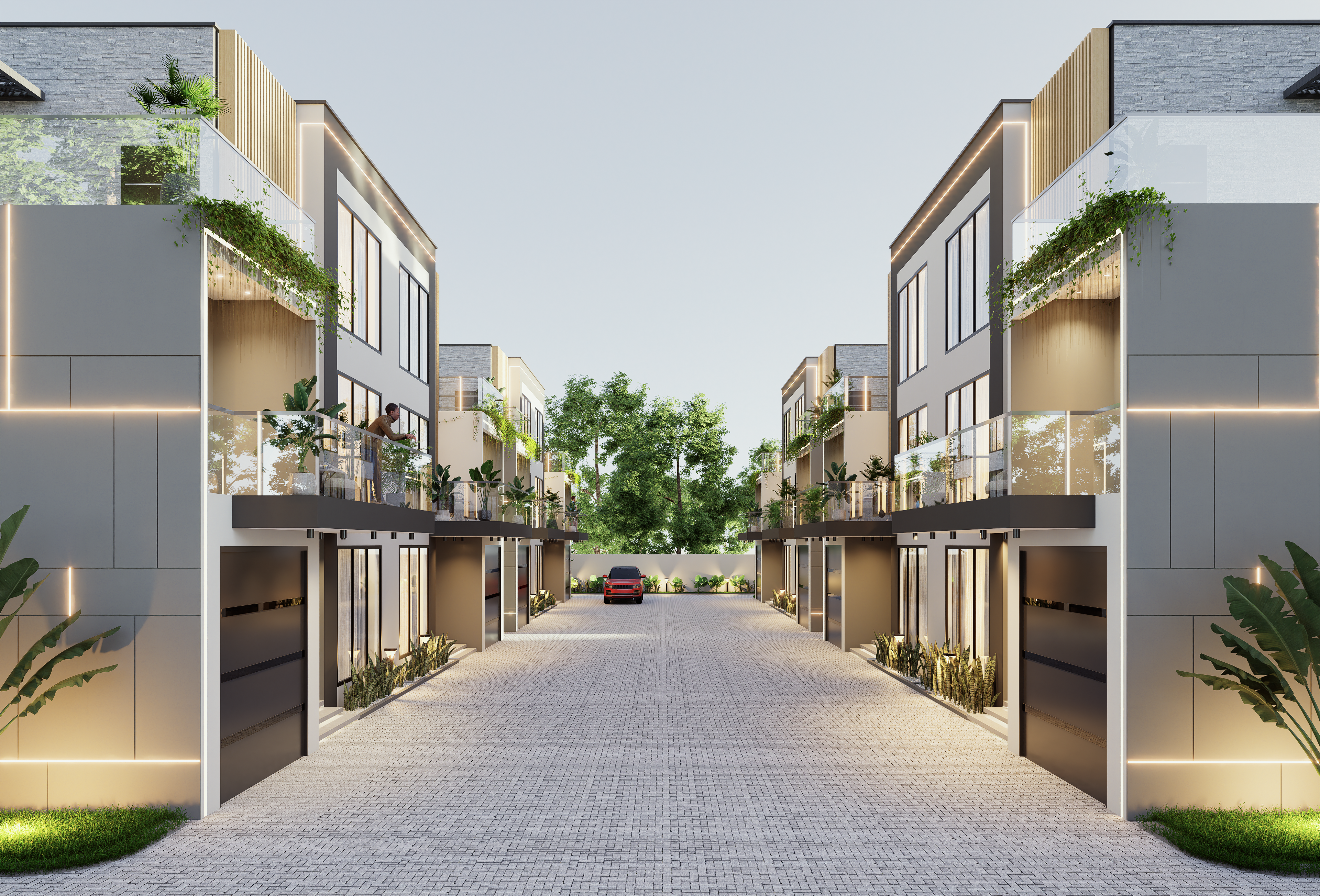Cedar Villas architectural render